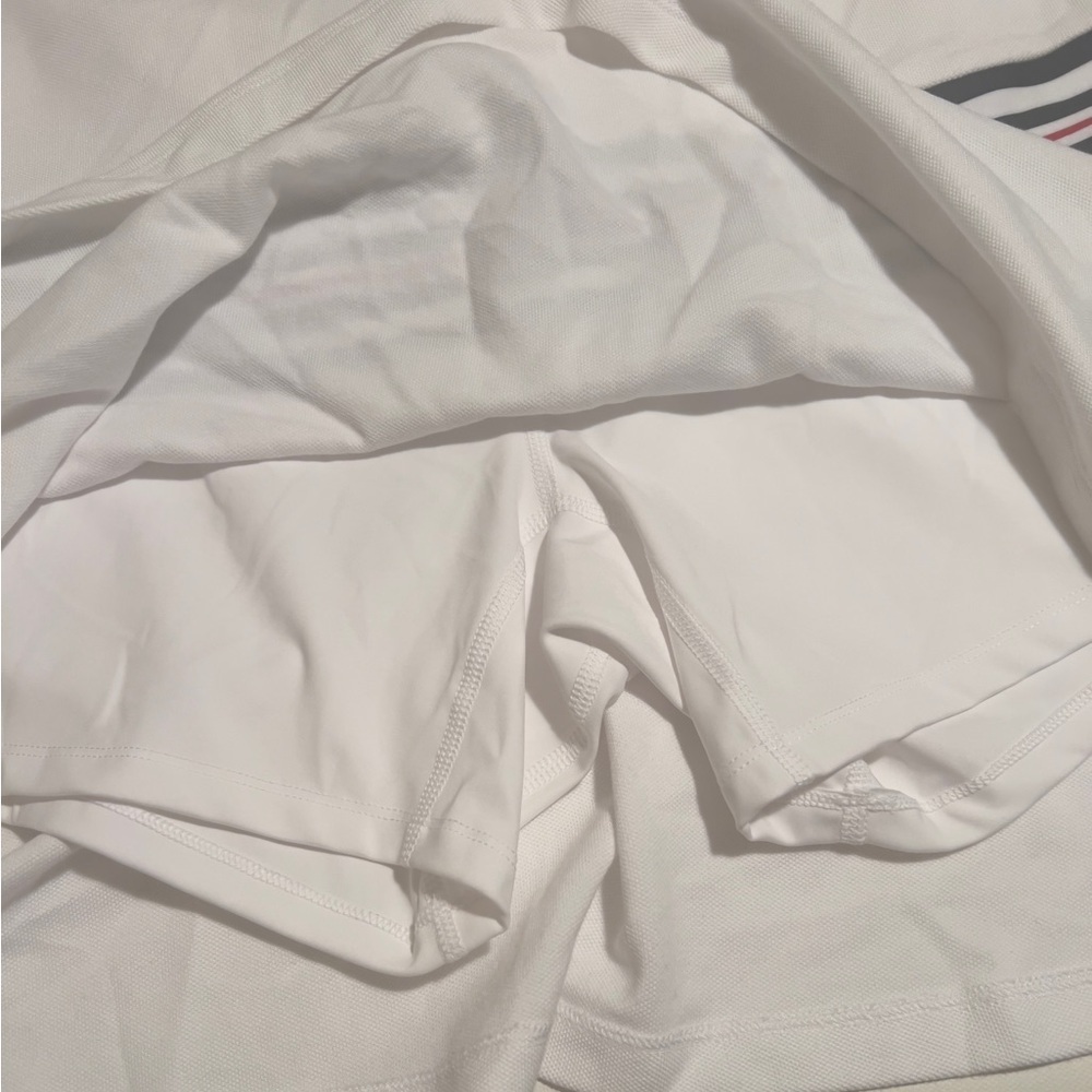 NWT Walter Hagen Women's Taped Drop Waist Golf Dress White Size L MSRP $90 (G1) - Picture 3 of 6